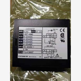 YOKOGAWA横河4-20mA转换器/一进两出低电流转换器VJA4-027-AAN0