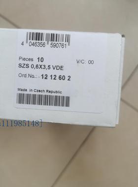 现货菲尼克斯1212602菲尼克斯一字螺丝刀SZS0.6 x 3.5 x 100 mm