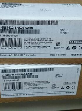 6ES74125HK060AB0 CPU 412-5H PN/DP模块6ES7412-5HK06-OABO
