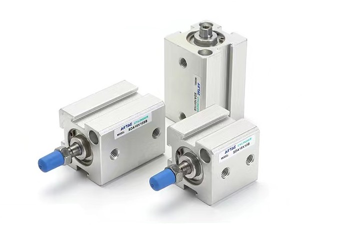 AirTAC亚德客SDA外牙超薄型气缸 SDA12X5X10X15X20X25X30-S-B-H