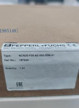 倍加福原装 进口全新现货 电感式传感器 NCN20-F35-A2-250-20M-V1