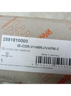 魏德米勒 中继器 IE-CDR-V14MRJ/VAPM-C全