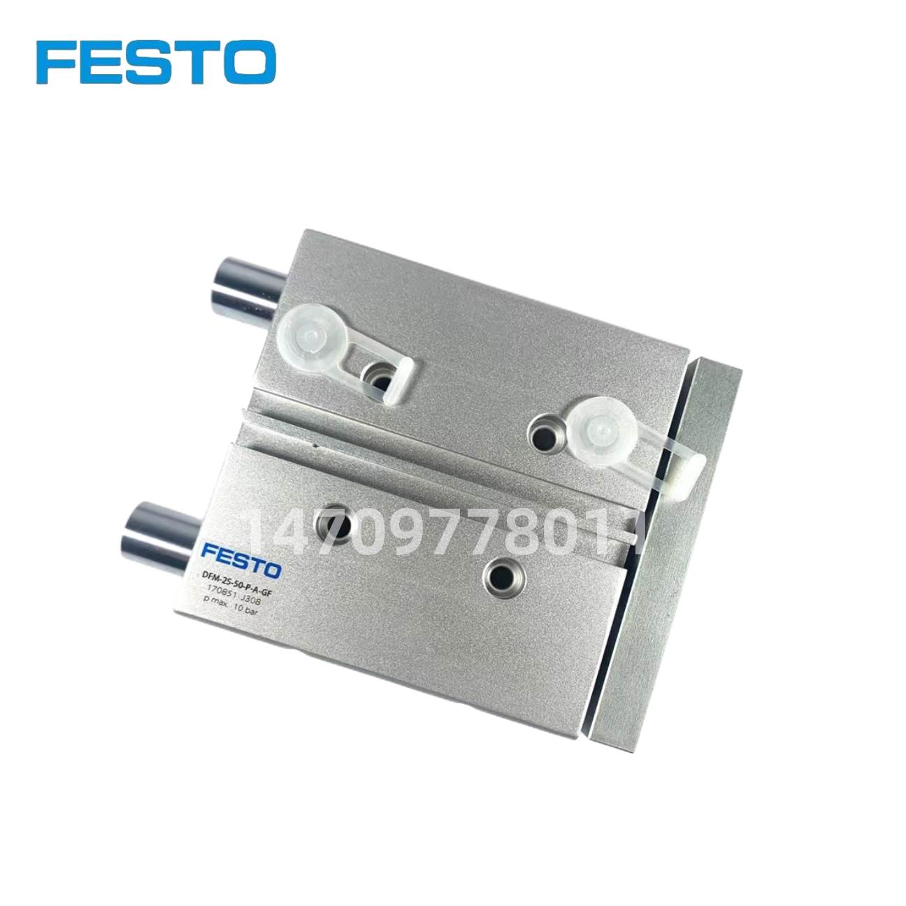 费斯托三轴气缸DFM40/50/63-10-20-30-50-75-100-125-150PAGF导杆