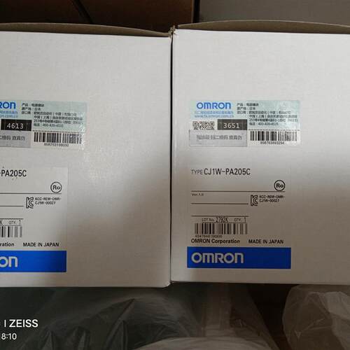(议价)CJ系列电源单元CJ1W-PA205C  OUMU龙全新原装