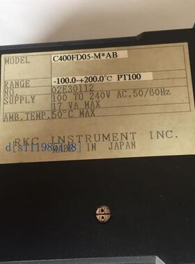 RKC温控仪C400FD05-M*BA数显智能温度控制器 温控表 继电器输出