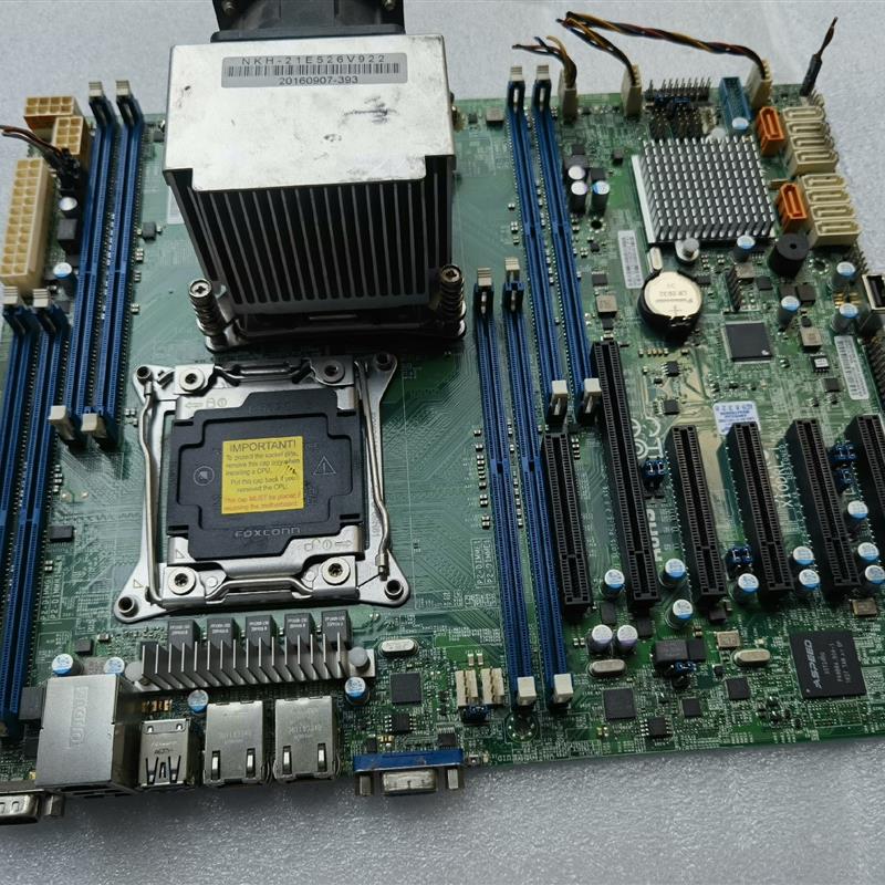 超微X10DRL-i 双路服务器主板,支持E5-26XX V