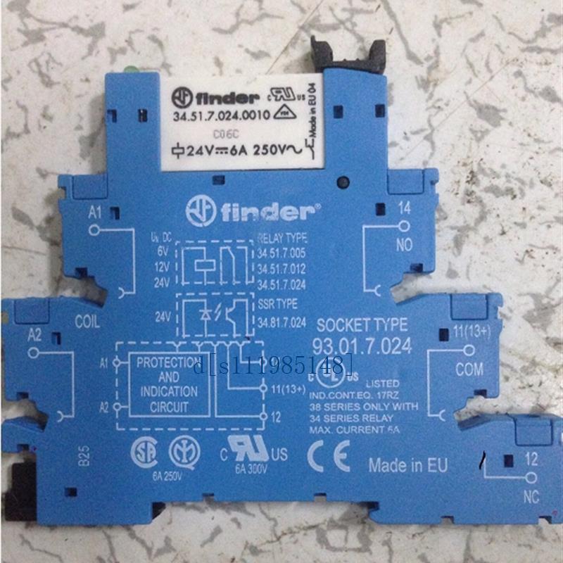 芬德FLNDER进口继电器  34.51.7.024.0010  C06C  24V-6A   250V~