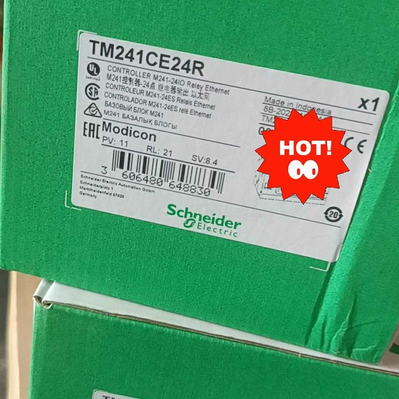 TM241CE24R施耐德可编程逻辑控制器原装,工程余下几台