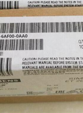 6ES71936AG000AA0总线适配器6ES7193-6AG00-0AA0全新原装