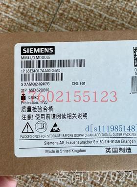 6SE6400-7AA00-0AG0 6SE6400-7AA00/0MG00/0WM00/1AS00-0AG0议价