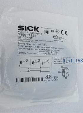 GSE6-P1111西克SICK光电开关全新原装1052448施克感测器