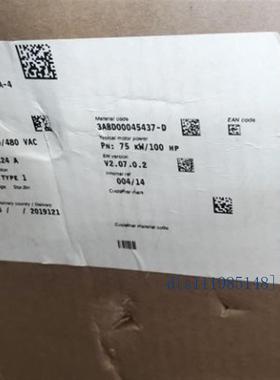 ABB变频器ACS580-01-145A-4全新原装,质保一年可开13%增票