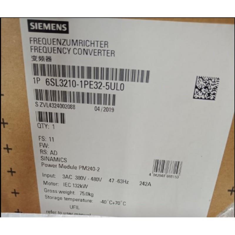 G120 132KW功率模块PM240-2 380-480V 6SL3210-1PE32-5UL0