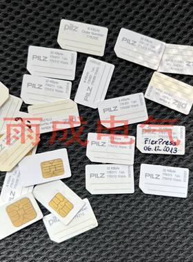 PLIZ皮尔兹芯片卡8KB/32kb内存卡779212/779211/779201/779200