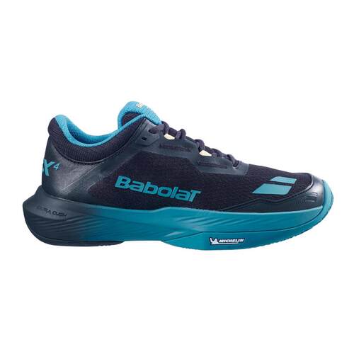 海外代购BABOLAT/百保力男士网球鞋透气缓震网面合成材质训练