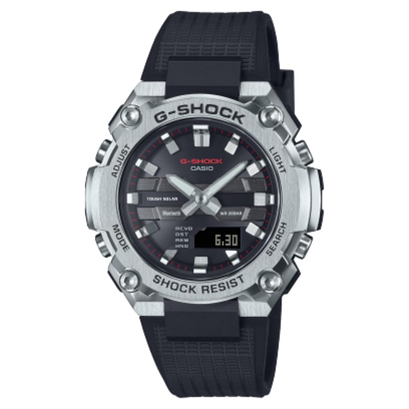 卡西欧GSHOCK金属树脂融合mm超薄商务休闲男表GSTBAJF