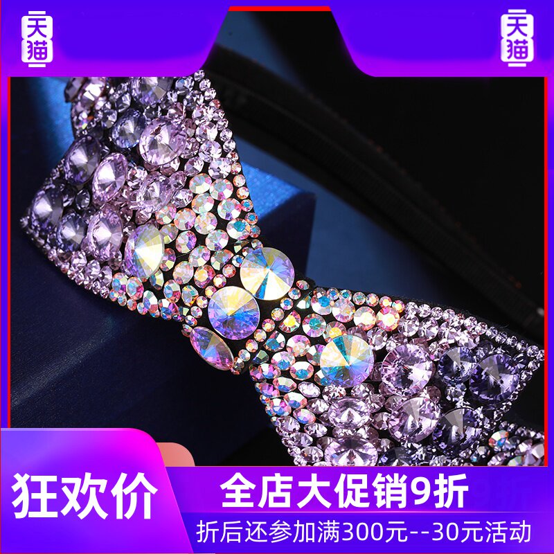 施华奥钻发箍女百搭碎发神器刘海编发防滑头箍网红水钻发卡发饰