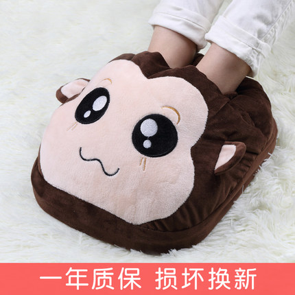插电式暖脚宝保暖暖脚鞋图片