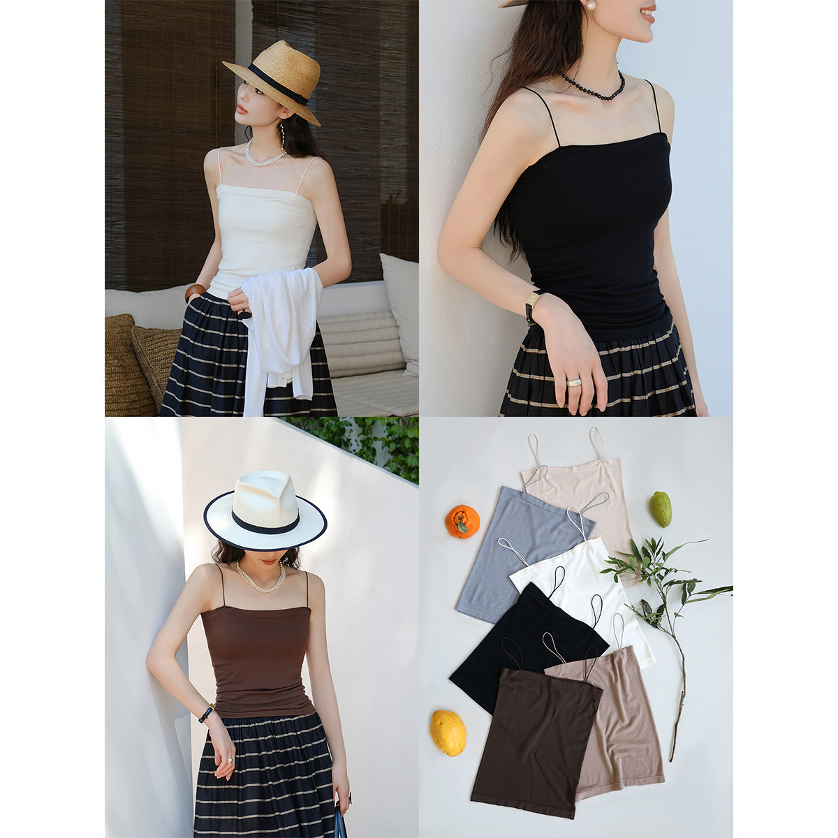 麻霖早春新品柔软亲肤绵羊毛混纺高弹平口吊带抹胸打底内搭背心,女装/女士精品,背心吊带,淘宝优惠券,粉丝福利购,淘宝优惠卷