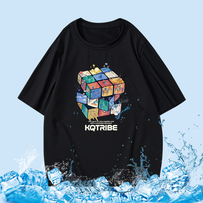 男童冰丝短袖夏季中大童速干圆领T恤衫运动服宽松透气儿童上衣薄,童装/婴儿装/亲子装,T恤,淘宝优惠券,粉丝福利购,淘宝优惠卷