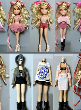 小6分换装娃娃衣服连衣裙娃娃人偶公仔ob娃娃BJD阿已出逃体衣服10