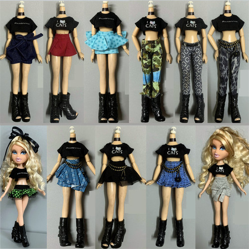 小6分换装娃娃衣服连衣裙娃娃人偶公仔ob娃娃BJD阿已出逃体衣服8