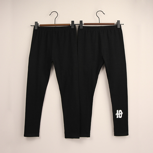 儿童打底裤加绒裤子春秋冬男童女童时髦百搭运动裤小孩街舞训练裤