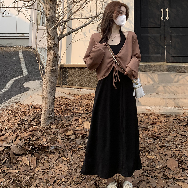 UU安娜大码女装梨型身材微胖套装胖妹妹mm韩系温柔挂脖气质两件套使用感如何?