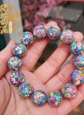 天然贝壳原创设计风森系佛珠念珠