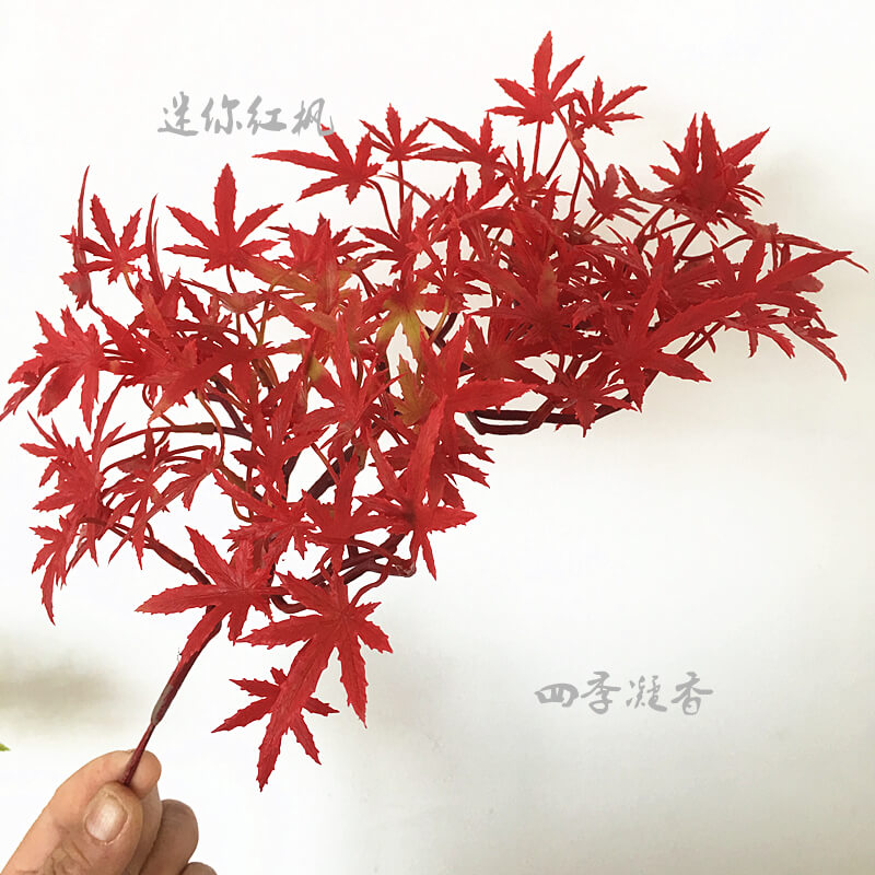 立体仿真造型树景观植物红枫叶