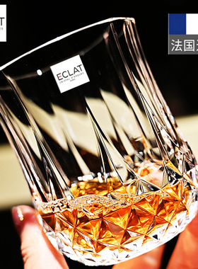 法国进口CDA水晶水杯牛奶果汁饮料杯啤酒杯烈酒杯子威士忌洋酒杯