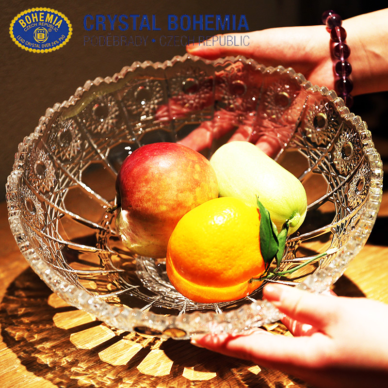 捷克BOHEMIA进果斗果盆