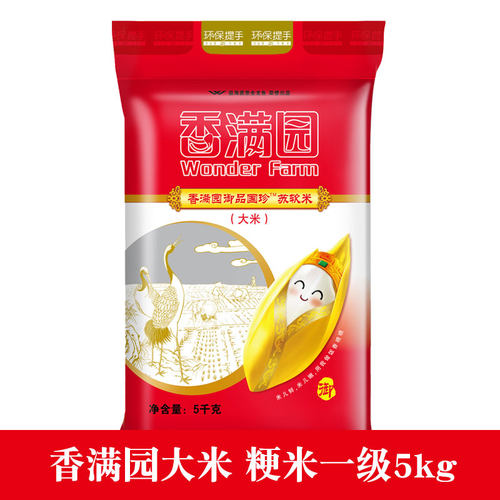 苏软大米一级粳米香满园