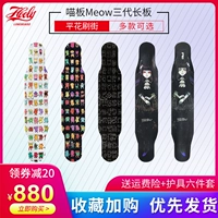 Seesaw Meow ba thế hệ người mới bắt đầu chơi ván dài bắt đầu cô gái ván trượt ván bằng phẳng bàn chải rung động cùng một đoạn bảng chuyên nghiệp - Trượt băng / Trượt / Thể thao mạo hiểm xe scooter điện giá rẻ