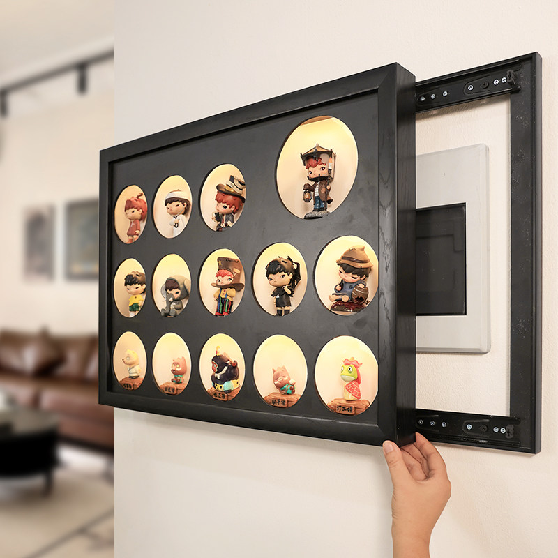 小野盲盒电表箱装饰画遮挡挂画