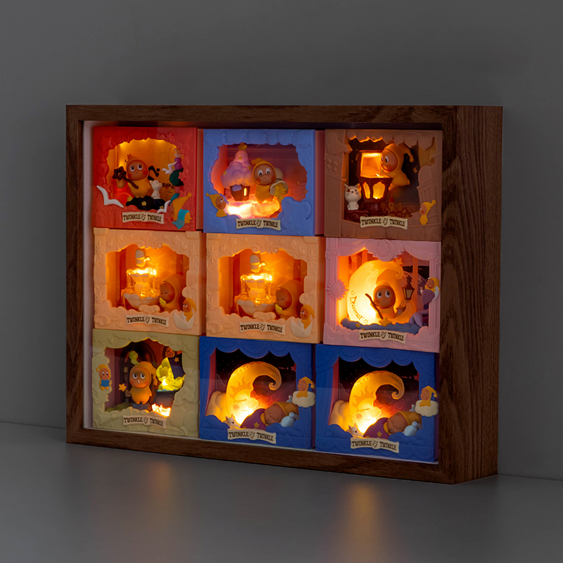 盲盒收纳盒手办展示柜