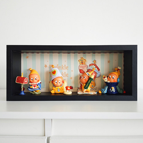 星星人盲盒收纳盒手办潮玩展示盒