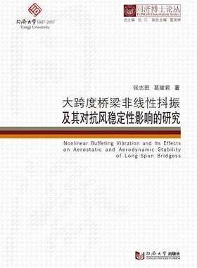 同济博士论丛——大跨度桥梁非线性抖振及其对抗风稳定性影响的研究