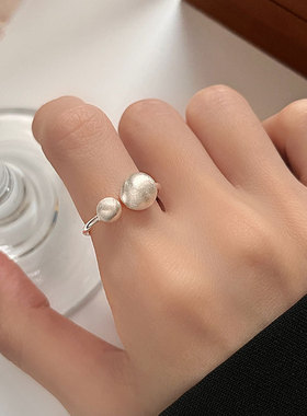 女S925纯银小众设计戒指