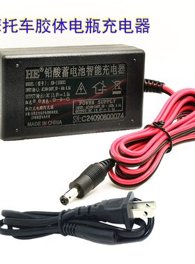 适用升仕启典12V摩托车电瓶充电器10AH蓄电池充电机GK150 ZT310用