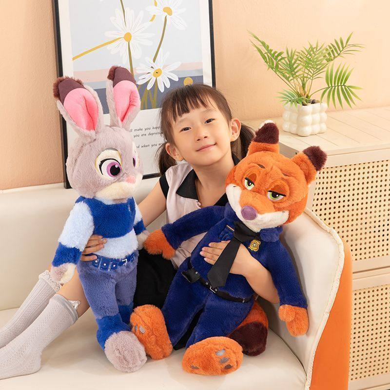 大号疯狂动物城兔子朱迪公仔毛绒玩具玩偶尼克狐狸布娃娃儿童礼物,玩具/童车/益智/积木/模型,毛绒/玩偶/公仔/布艺类玩具,淘宝优惠券,粉丝福利购,淘宝优惠卷