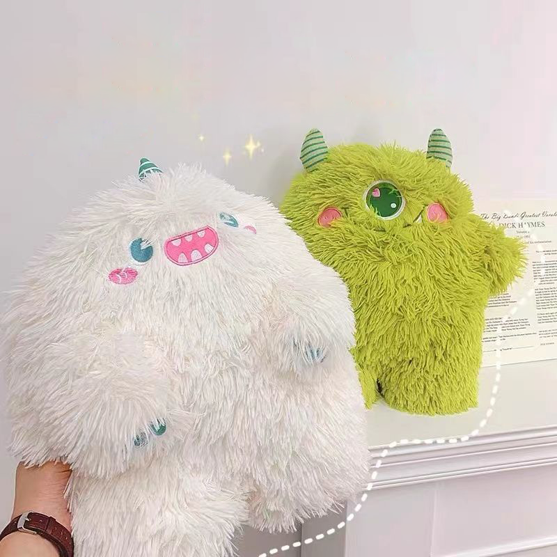 居家萌物多巴胺小怪兽靠垫抱枕