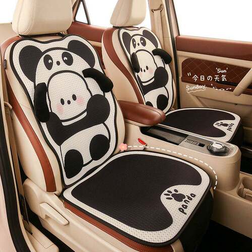 简约卡通小狗四季通用汽车坐垫 适用于铃木奥拓雨燕启悦天语SX4