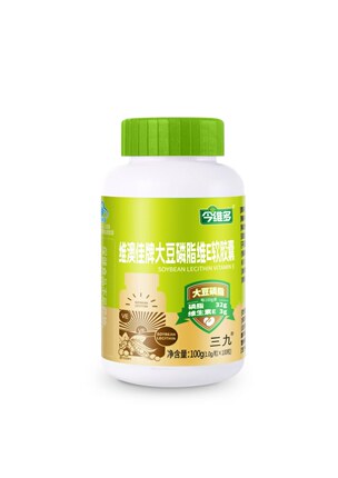 维澳佳牌大豆磷维E软胶囊中老年呵护血管调节血脂100粒