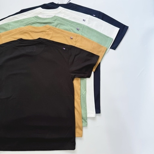 T恤 Tee纯色天竺棉抽绳宽松圆领短袖 NT3351N 标Field 日单紫