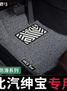 汽车脚垫x55适用x65绅宝d50专用x25北汽绅宝x35北京智达x3智行d20