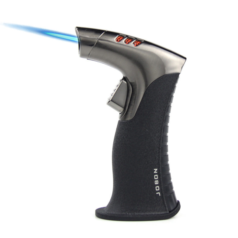 中邦防风喷火枪直冲打火机充气高温焊枪点艾灸雪茄专用气体点火器