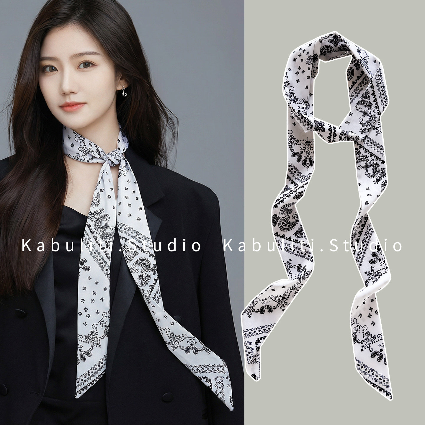 复古小长条细窄丝巾女腰带扎头绑发带护颈围脖飘带领带纱巾薄围巾,服饰配件/皮带/帽子/围巾,围巾/丝巾/披肩,淘宝优惠券,粉丝福利购,淘宝优惠卷