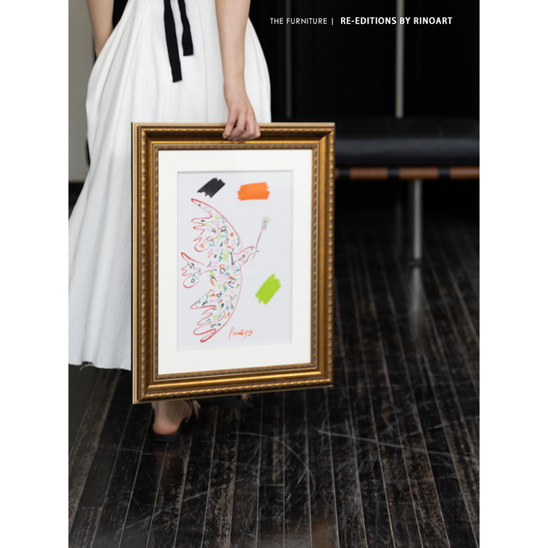 若奈Picasso现代简约毕加索挂画