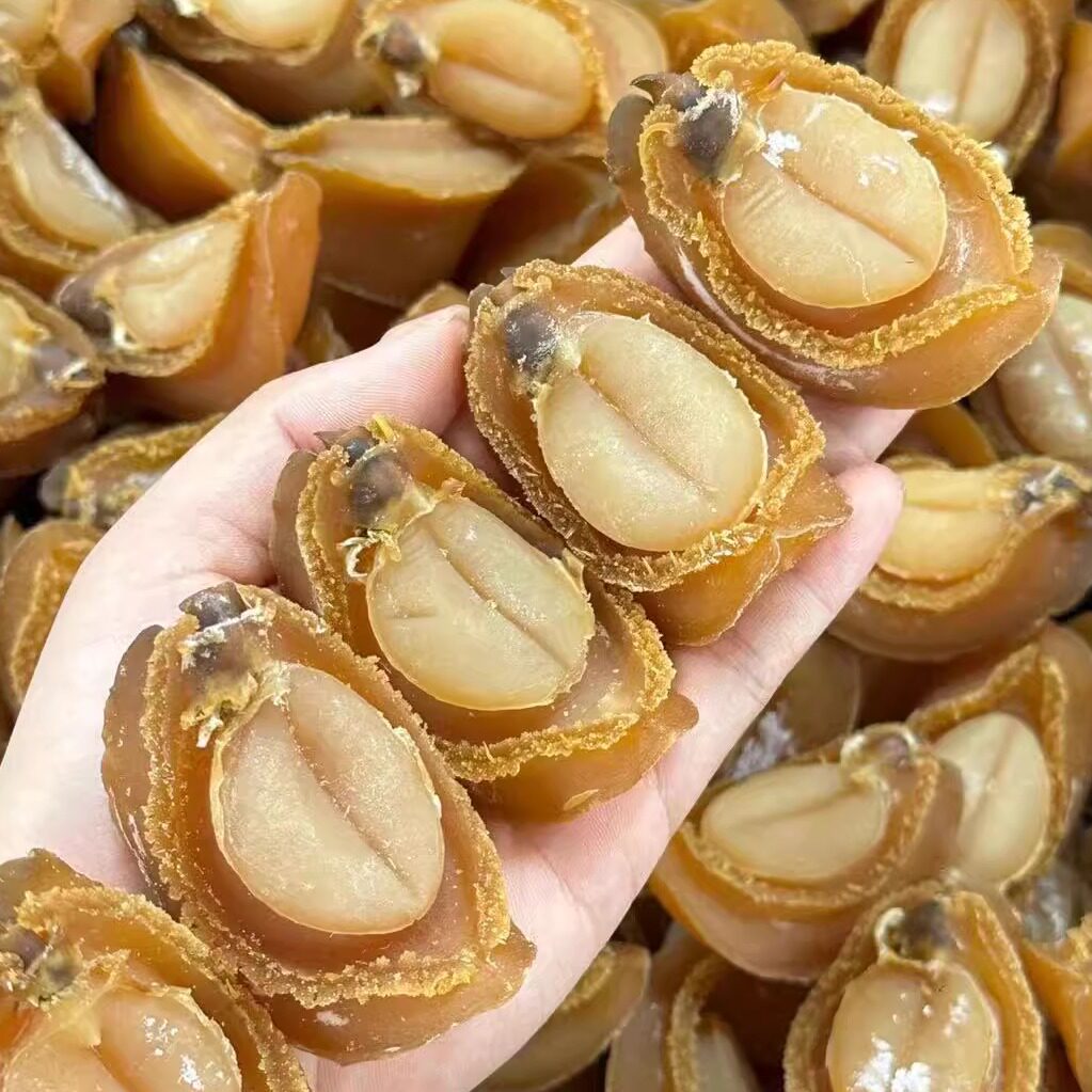 大连吉品鲍鱼干18-19头干货鲍鱼非即食非鲜活海产品 可礼盒装500g